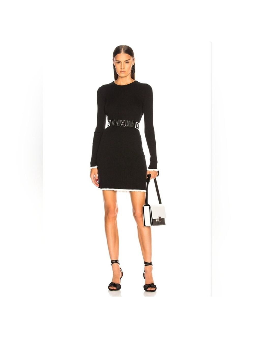 Equipment | Fifi Ruffle Trim Rib Dress - Picture 4 of 10